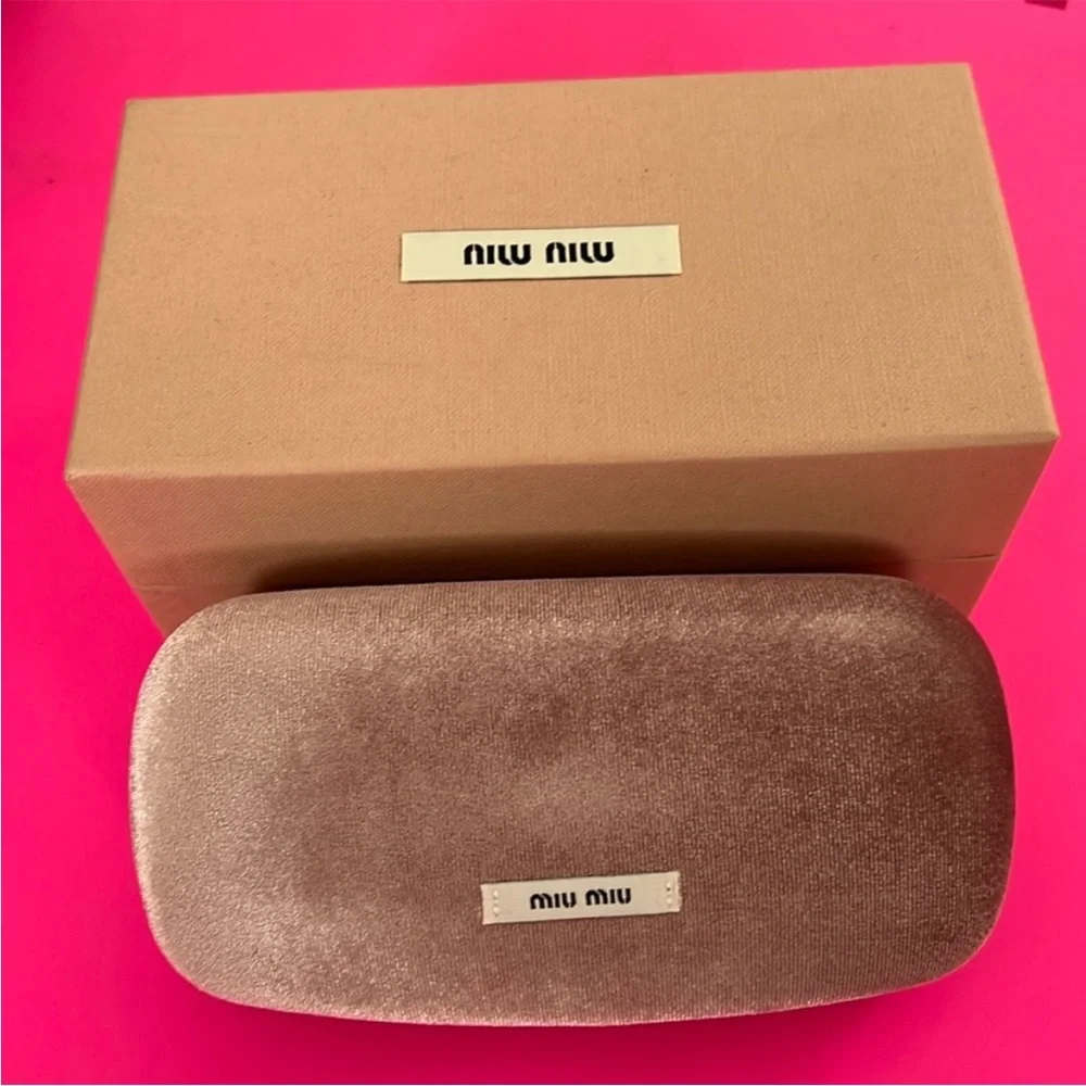 Miu Miu Opal Azure Sunglasses with Box - Picture 5 of 5